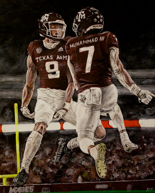 Texas A&M vs LSU 2022 - Moose Muhammad lll and Noah Thomas