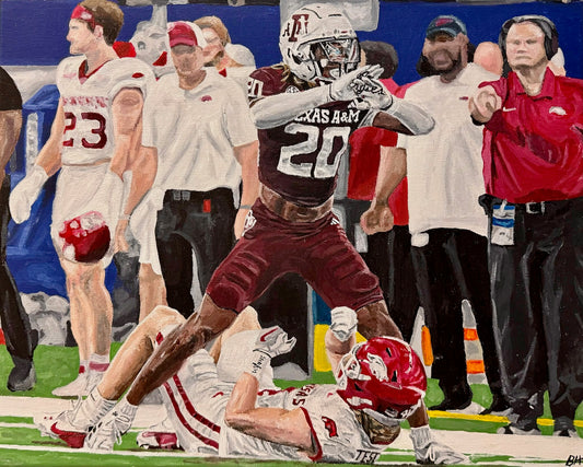 Texas A&M vs Arkansas 2024 - BJ Mays
